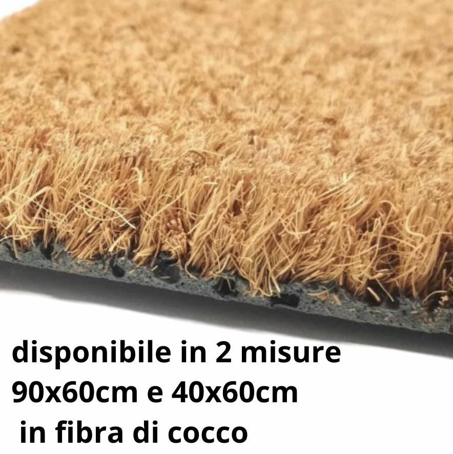 Alexa, ignorali Personalizzato in Fibra di Cocco – Incisione Laser – Welcome Mat Ingresso Casa