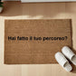 Hai fatto il tuo percorso? temptation island Zerbino Personalizzato in Fibra di Cocco – Ingresso Casa – Regalo Nuova Casa