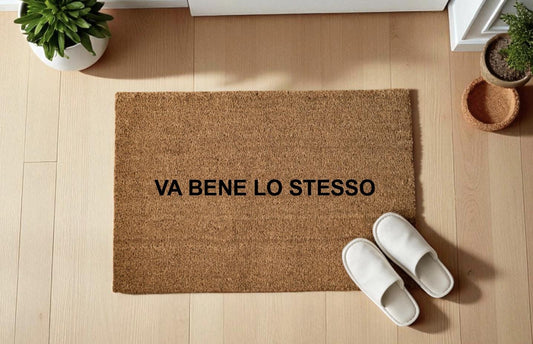 Va bene lo stesso Zerbino Personalizzato in Fibra di Cocco – Ingresso Casa – Regalo Nuova Casa