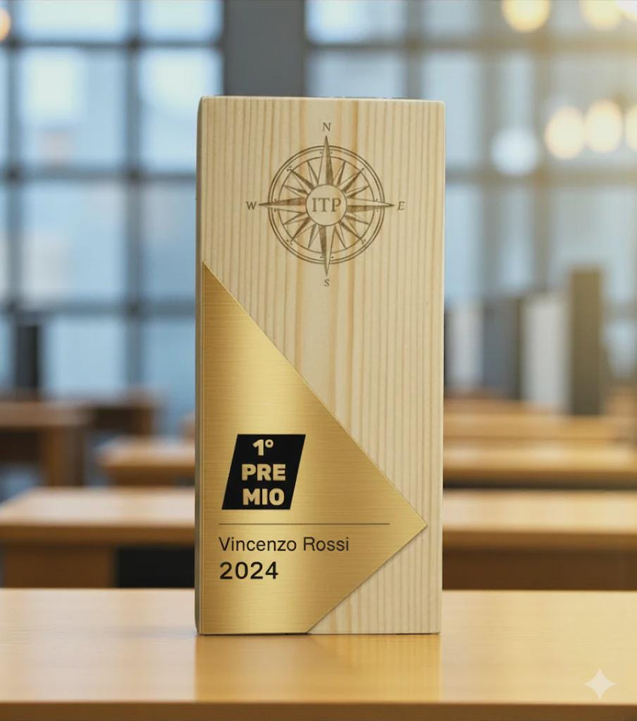 Trofeo blocco oro in pino massello, premio quadrato personalizzato abbinato a cornice flessibile in ottone, targa di riconoscimento