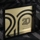 quadro in plastica e bronzo , premio quadrato personalizzato abbinato a cornice flessibile in ottone, targa moderna