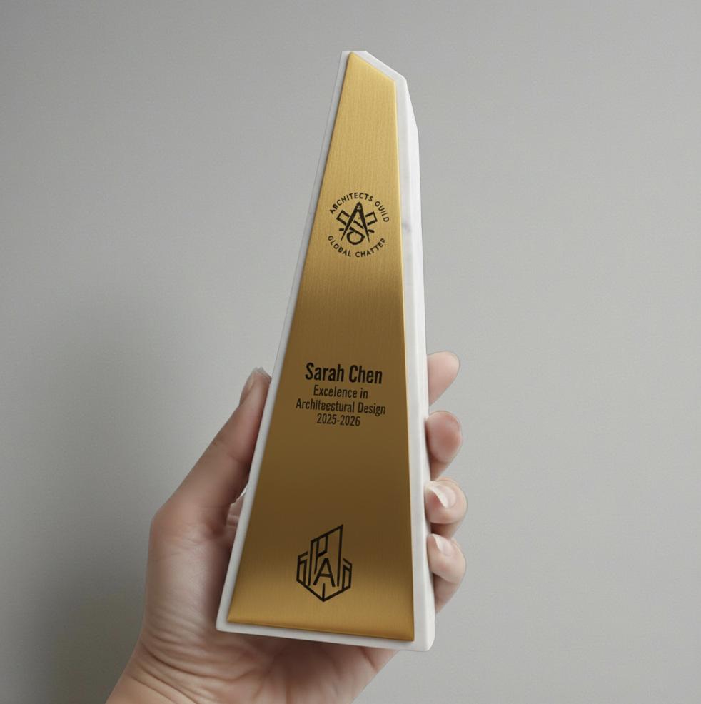 Premio personalizzato in stampa 3d effetto marmo e abs effetto bronzo: trofeo di riconoscimento aziendale inciso. effetto luxury