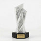 Trofeo Stampa 3D Effetto Marmo Bianco - Premio Eccellenza