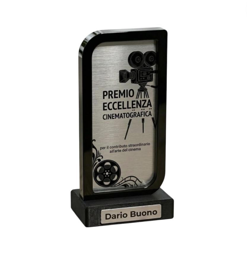 Trofeo Acrilico Personalizzato - Design Unico, Regalo Aziendale Moderno