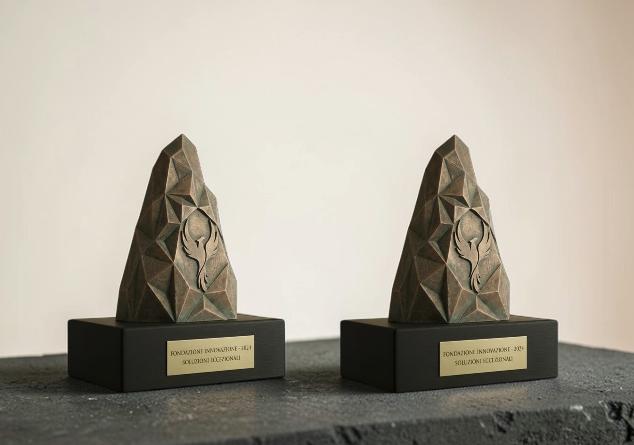 Trofeo Stampa 3D Effetto Bronzo Antico - Premio Resilienza