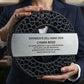 trofeo in stampa 3d a forma di stella con abs acciaio Personalizzato - Design Unico, Regalo Aziendale Moderno Trofeo "Stella dell'Eccellenza