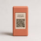 Totem QR Code linea POP azzurro pastello Personalizzato per Ristorante e Bar Segnatavolo Menu Digitale Display QR 3d