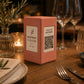 Totem QR Code linea POP rosa Personalizzato per Ristorante e Bar Segnatavolo Menu Digitale Display QR 3d