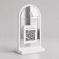 Stand qr code menu 3d qr code Linea PLEXY Personalizzato per Ristorante e Bar Segnatavolo Menu Digitale Display QR 3d
