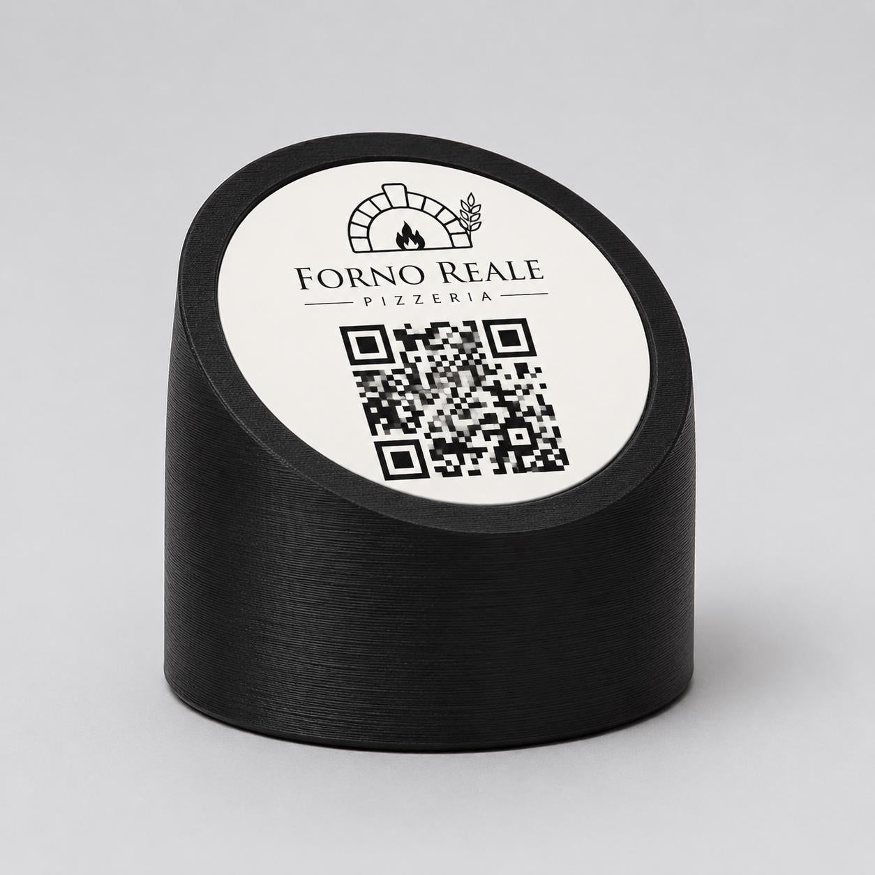 menu 3d qr code Linea MONO Personalizzato per Ristorante e Bar Segnatavolo Menu Digitale Display QR 3d