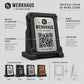 Porta QR Code Ristorante Stile Industrial rock hamburgeria black | Segnatavolo Personalizzato con Logo Steakhouse e Birrerie | Supporto Menu