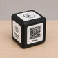 Cubo Espositore QR Code Personalizzato | Menu Digitale, Social Media, Wi-Fi | Stampa 3D e Incisione Laser | Per Ristoranti, Bar ed Eventi