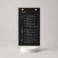Porta Menu da Tavolo A5 – Base Stampata in 3D e Plexiglas Dai un tocco di design contemporaneo e originalità ai tavoli del tuo locale