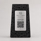 Supporto QR Code Menu Ristorante in PLA effetto pietra vulcanica | Totem da Tavolo Personalizzato con Logo e Targhetta Incisa Laser | WiFi