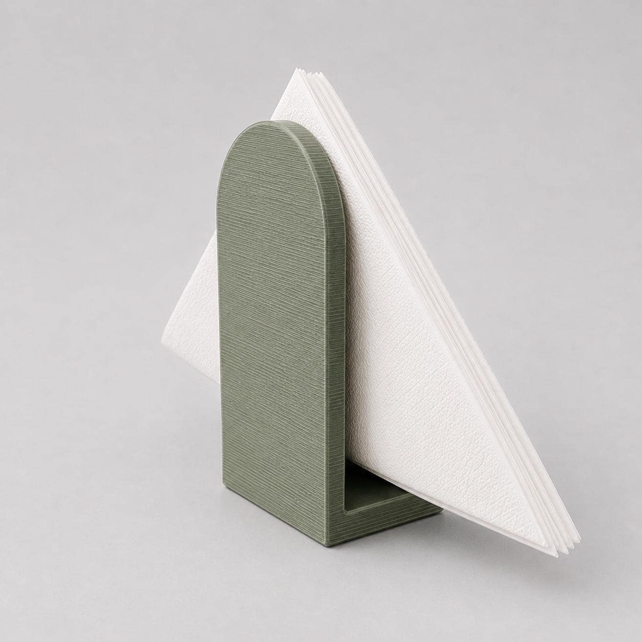 Portatovaglioli QR Code linea POP Bistrò Rosa confetto Personalizzato per Ristorante e Bar Segnatavolo Menu Digitale Display QR 3d