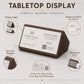 Display QR Code Tavolo qr code intercambiabile per Ristoranti | Supporto Biglietto Visita Personalizzabile| Espositore Menu QR