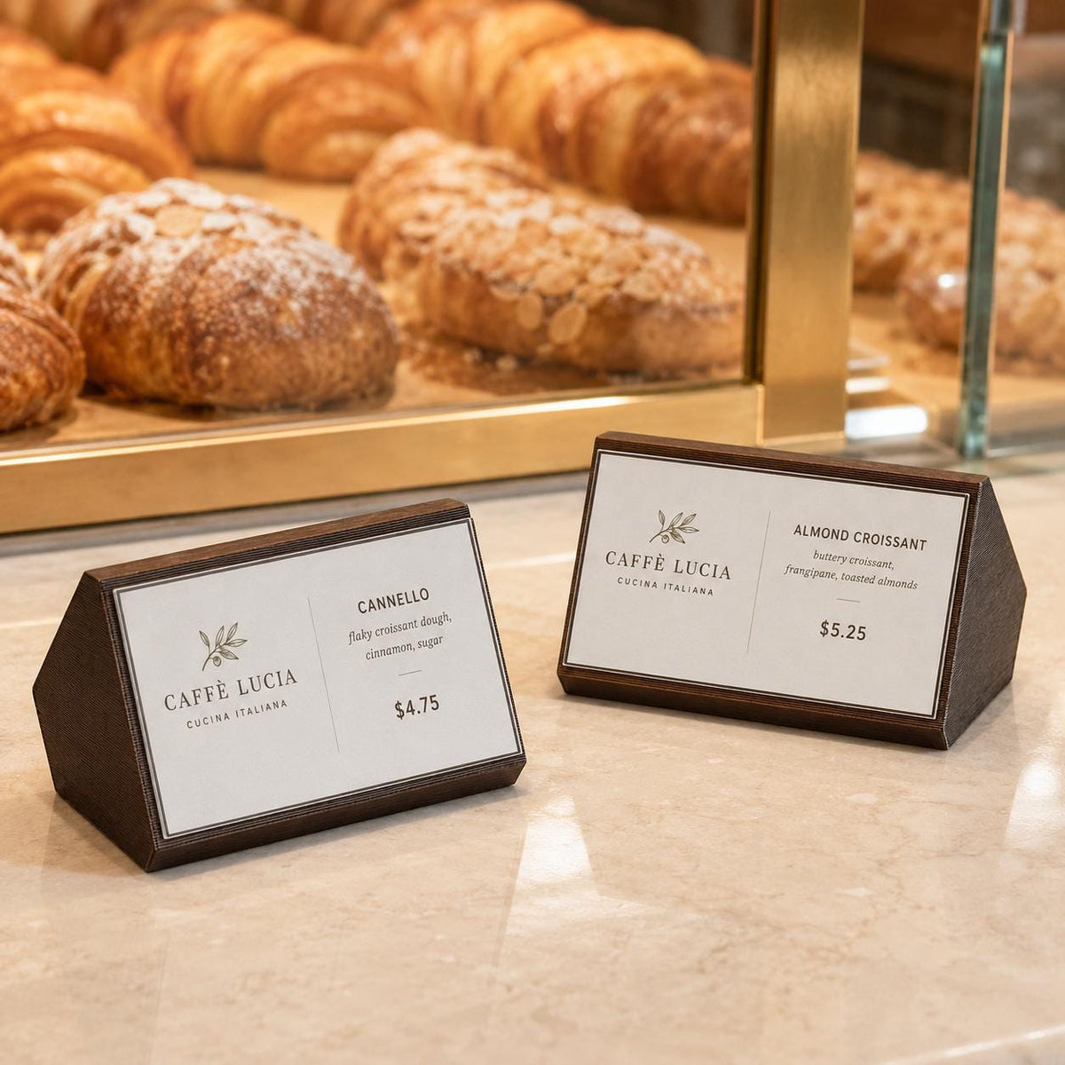 Display QR Code Tavolo qr code intercambiabile per Ristoranti | Supporto Biglietto Visita Personalizzabile| Espositore Menu QR