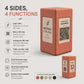 Totem QR Code linea POP azzurro pastello Personalizzato per Ristorante e Bar Segnatavolo Menu Digitale Display QR 3d