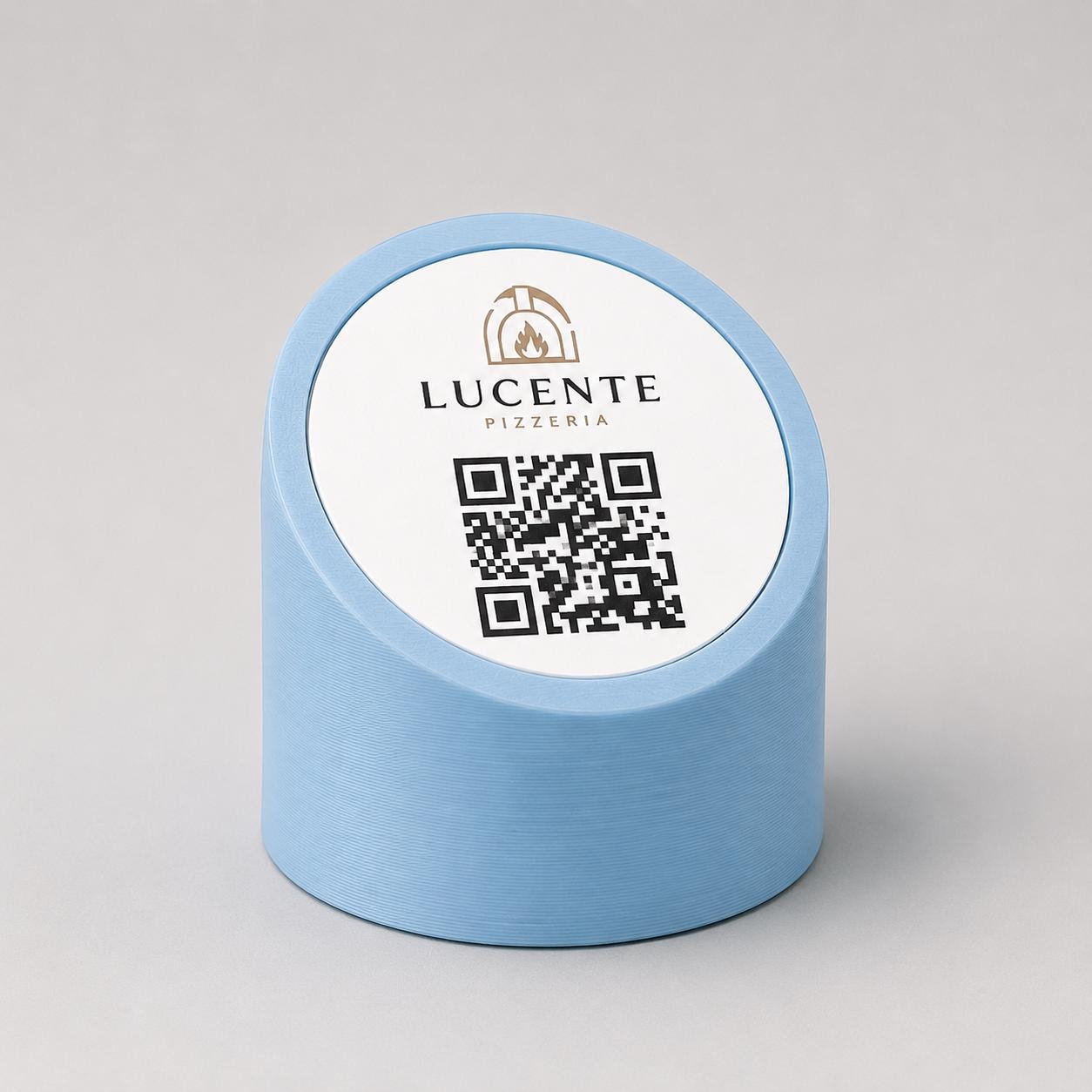 menu 3d qr code Linea MONO Personalizzato per Ristorante e Bar Segnatavolo Menu Digitale Display QR 3d