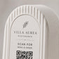 Qr code Linea japandi azzurro Espositore Menu QR Code in Stampa 3D e Lastra Incisa al Laser – Linea Japandi Minimal