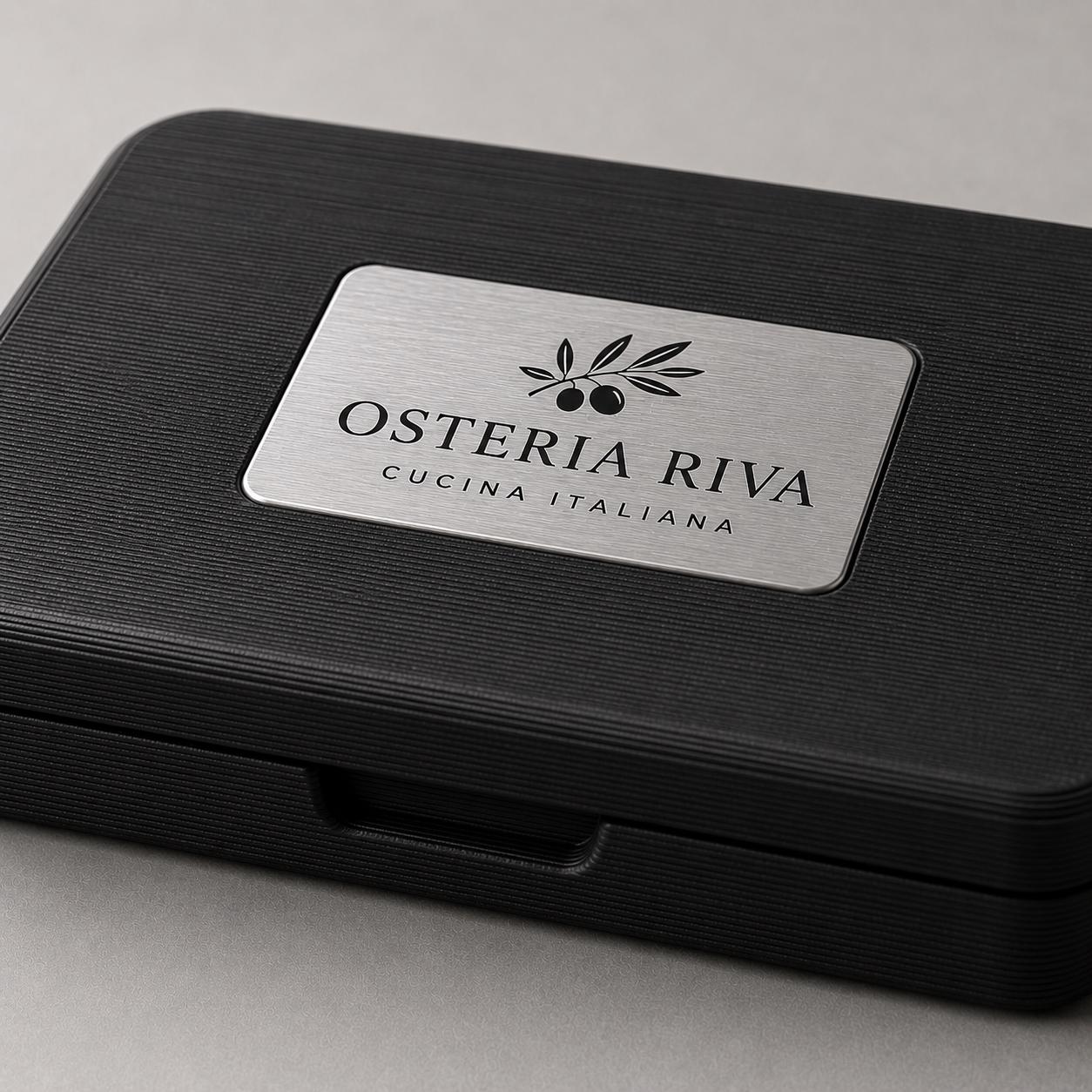 Scatolina Check Presenter porta conto white personalizzato Ristorante in Stampa 3D con Targhetta |Moderno per Ristoranti bar | bill holder