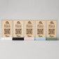 qr code in legno e base in 3d in plastica con basetta per caffetterie bar pasticceria bakery floreale qr code design rustico moderno