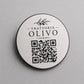Targa rotonda personalizzata con codice QR per menu contactless - Ristoranti, hotel, bar - Collegamento a Instagram, Facebook, pensioni