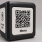 Cubo Espositore QR Code Personalizzato | Menu Digitale, Social Media, Wi-Fi | Stampa 3D e Incisione Laser | Per Ristoranti, Bar ed Eventi