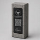 Totem stand qr cemento e rame Espositore QR Code Personalizzato | Effetto cemento Menu Digitale, Social Media| Stampa 3D e Incisione