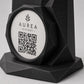 Porta QR Code sabbia da Tavolo Personalizzato | Numero Tavolo 3D Low Poly | Supporto Menu Digitale per Ristorante, Bar, Hotel e Cocktail Bar
