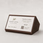 Display QR Code Tavolo qr code intercambiabile per Ristoranti | Supporto Biglietto Visita Personalizzabile| Espositore Menu QR