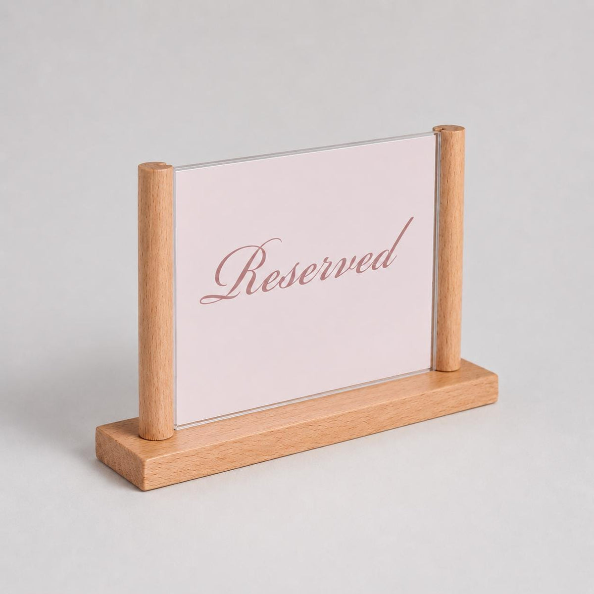 kit 12 pezzi Supporto in legno da tavolo Personalizzato , Espositore 3D Legno Segnatavolo Ristorante Bar espositore in legno per prezzi