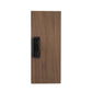 Portaconto personalizzato con incisione laser - Per Caffè, Ristoranti, Bar - 24x10 cm - Legno Di Noce Laccato - Clip Per Mantenere i fogli