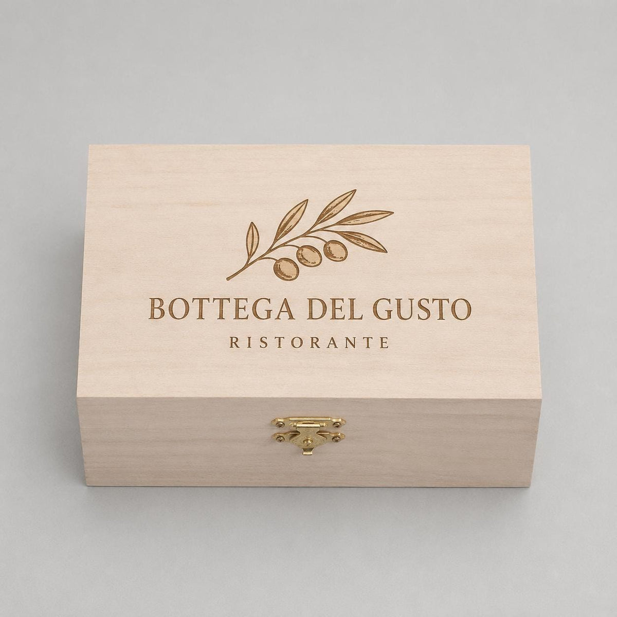 Scatola in Legno Naturale con coperchio (15X10X5,5Cm) – Ideale per Fai da Te, Decoupage e Organizer personalizzata con incisione laser