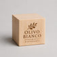Cubo in legno personalizzato con logo inciso e QR code – Segnatavolo per ristoranti, hotel e locali