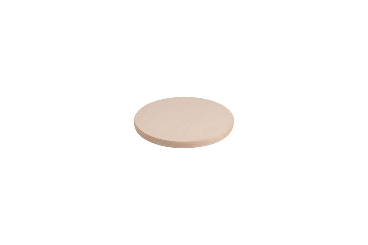10 pezzi Tagliere da Cucina in Legno | diametro 19,5 x 1.5cm | Taglieri in Legno Ideali per Aperitivo Pane, Formaggi| faggio