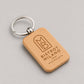 25 Pezzi Portachiavi in Legno Personalizzato incisione laser personalizzate regalo portachiavi con logo forma rettangolare per bnb hotel