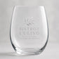 Set 12 Bicchieri Bassi Personalizzati Incisione Logo, Tumbler Mini 22,5 cl per Osteria Ristorante Bar, Bicchieri dVino e Acqua Incisi Laser