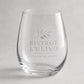 Set 12 Bicchieri Bassi Personalizzati Incisione Logo, Tumbler Mini 22,5 cl per Osteria Ristorante Bar, Bicchieri dVino e Acqua Incisi Laser