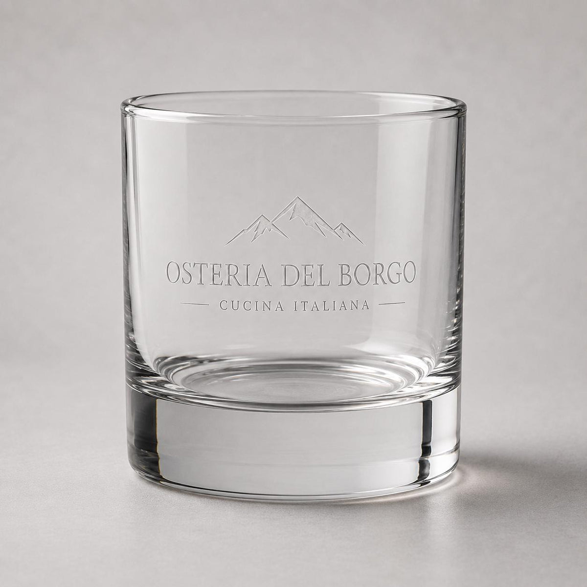 6 bicchieri bassi 20 cl in vetro - Uso professionale - Uso professionale - Ideale per amari e distillati , bar locali notturni, wine bar