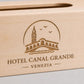 Scatola Porta fazzoletti con Fondo, Legno, Beige, 25 x 13 x 9 cm Porta fazzoletti in legno personalizzato con incisione laser