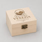 6 Pezzi Piccole Scatole in Legno10x10x5cm Scatole Portaoggetti di Legno con Coperchio Quadrate per Fai da te e Conservare Piccoli Oggetti