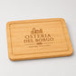 Set di 10 Taglieri in Legno 22x15 - Tagliere Compatto per Antipasti, Aperitivi, Stuzzichini - Vassoi Rustici per Cucina, Servizio in Tavola