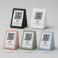 Porta Menu QR Code Personalizzato, Espositore 3D per Tavoli Ristorante e Bar, Segnatavolo con Incisione Logo, Supporto Moderno