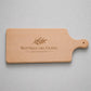 Set di Taglieri 10x Tagliere da Cucina in Legno Oliato | 34 x 14x 1cm | Taglieri in Legno Ideali per Aperitivo Pane, Formaggi| faggio