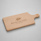 Set di Taglieri 10x Tagliere da Cucina in Legno Oliato | 34 x 14x 1cm | Taglieri in Legno Ideali per Aperitivo Pane, Formaggi| faggio