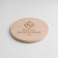 10 pezzi Tagliere da Cucina in Legno | diametro 24,5 x 1.5cm | Taglieri in Legno Ideali per Aperitivo Pane, Formaggi| faggio