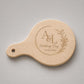 50 pezzi Bomboniera Matrimonio Tagliere in Legno Personalizzato, Mini Taglierino Manico Inciso a Laser, Regalo Invitati Nozze e Anniversario