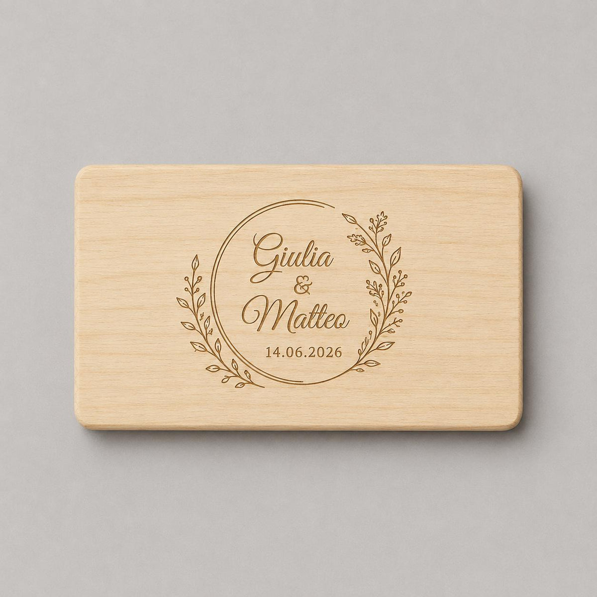 50 pezzi Bomboniera Matrimonio Tagliere in Legno Personalizzato, Mini Taglierino Manico Inciso a Laser, Regalo Invitati Nozze e Anniversario
