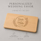 50 pezzi Bomboniera Matrimonio Tagliere in Legno Personalizzato, Mini Taglierino Manico Inciso a Laser, Regalo Invitati Nozze e Anniversario